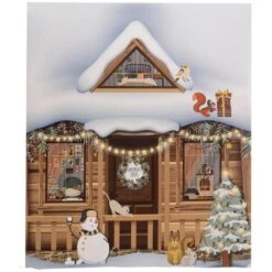 Scatola Tradizionale Borsa Di Natale Chalet - Feeric Lights & Christmas -Lemax Negozio 83768544 3