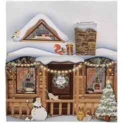 Scatola Tradizionale Borsa Di Natale Chalet - Feeric Lights & Christmas -Lemax Negozio 83768544 5