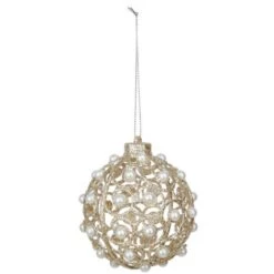 Argomento Di Natale Glitter Ball - Perle, Plastica - Feeric Lights & Christmas