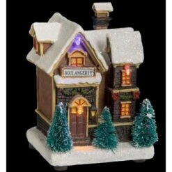 Villaggio Di Natale Con Luci, Commercio Natalizio - Campanile - Feeric Lights & Christmas -Lemax Negozio 83772617 3