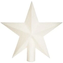 Crest Stella Spangles Bianco 22 Cm - Feeric Lights & Christmas