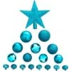 Kit Palla Di Natale 18 Pezzi Turchese - Feeric Lights & Christmas -Lemax Negozio 83773881 1