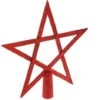 Stella Stemma Punto Rosso 20 Cm - Feeric Lights & Christmas