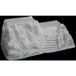 Accessorio Per Villaggio Natalizio, Base Bianca Misura Piccola - Accessorio, Modello Piccolo - Feeric Lights & Christmas