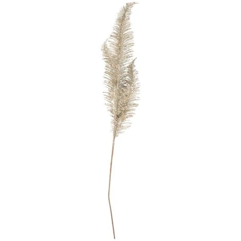 Felce A Ramo 3 Foglie D Oro 75 Cm - Feeric Lights & Christmas 3 Felce A Ramo 3 Foglie D Oro 75 Cm - Feeric Lights & Christmas