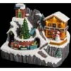 Villaggio Natalizio Illuminato, Chalet Di Montagna E Trenino - Luce Notturna Di Natale, Luminosa In Movimento Musicale - Feeric Lights & Christmas -Lemax Negozio 83776680 1