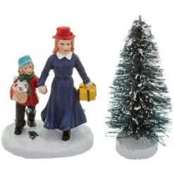 Babbo Natale - Bambino Con Cane - Feeric Lights & Christmas -Lemax Negozio 83778007 3