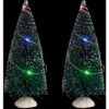 Accessorio Per Il Villaggio Di Natale, 2 Alberi - Abete L Multicolore X 2 15 Cm - Feeric Lights & Christmas -Lemax Negozio 83779690 1