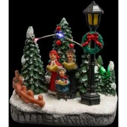 Villaggio Di Natale Illuminato, Scena Di Carattere - Cantanti - Feeric Lights & Christmas