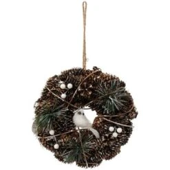 Corona In Legno Decorata - Scoiattolo - Feeric Lights & Christmas -Lemax Negozio 83780918 4