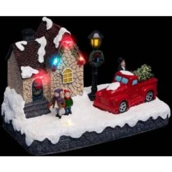 Luce Notturna Di Natale Albero Di Natale Negozio 6 Lampade P - Feeric Lights & Christmas