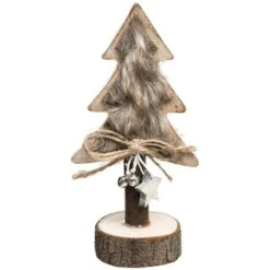 Decorazione In Legno Di Abete - Brown - Feeric Lights & Christmas