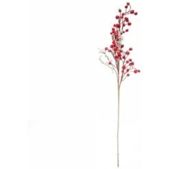 Ramo Bacche Rosse 73 Cm - Feeric Lights & Christmas