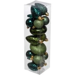 Kit Deco 18 Pezzi Oliva - Feeric Lights & Christmas