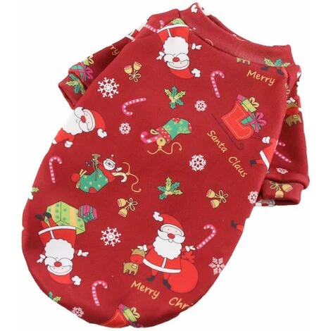 Pet Christmas Holiday Dog Cat Pet Abbigliamento Natalizio Costume (XS) 3 Pet Christmas Holiday Dog Cat Pet Abbigliamento Natalizio Costume (XS)