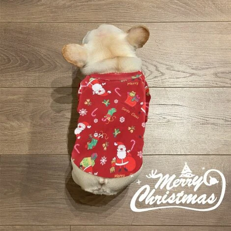 Pet Christmas Holiday Dog Cat Pet Abbigliamento Natalizio Costume (XS) 6 Pet Christmas Holiday Dog Cat Pet Abbigliamento Natalizio Costume (XS) - immagine 4