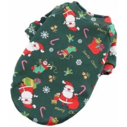 Pet Christmas Holiday Dog Cat Pet Christmas Dog Holiday Costume (M)