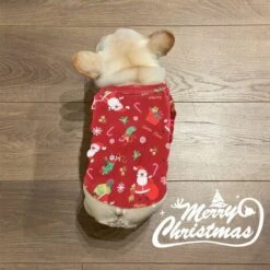 Pet Christmas Holiday Dog Cat Pet Abbigliamento Natalizio Costume (L) -Lemax Negozio 95861314 4